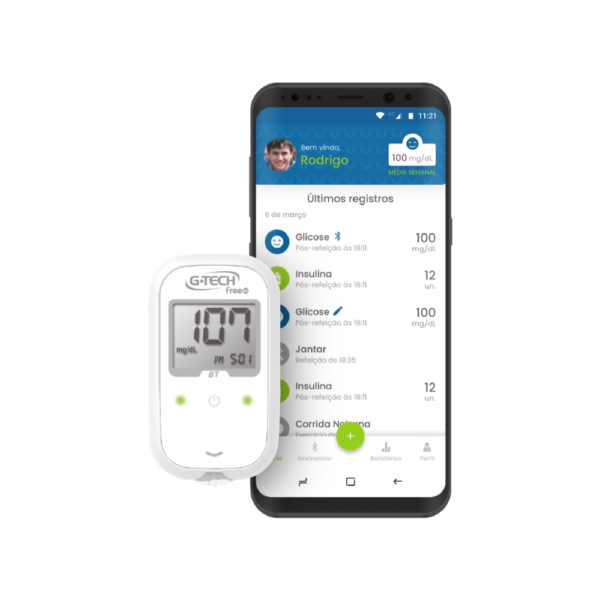 FREE2 Comprar Medidor de Glicose GTech Lite Smart